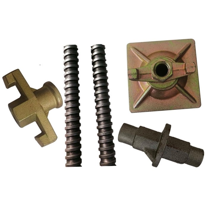 Electrostatic Spraying Formwork Tie Nut for Galvanized Wings Nut with Color Painted Concorete Formwork Compatibility