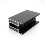 Thermal Adiabatic Bespoke Black Anodized Aluminium Door Profiles