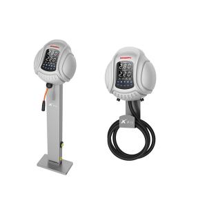 China Automatic Digital Tyre Inflator Wall Mounted With LCD Display factory