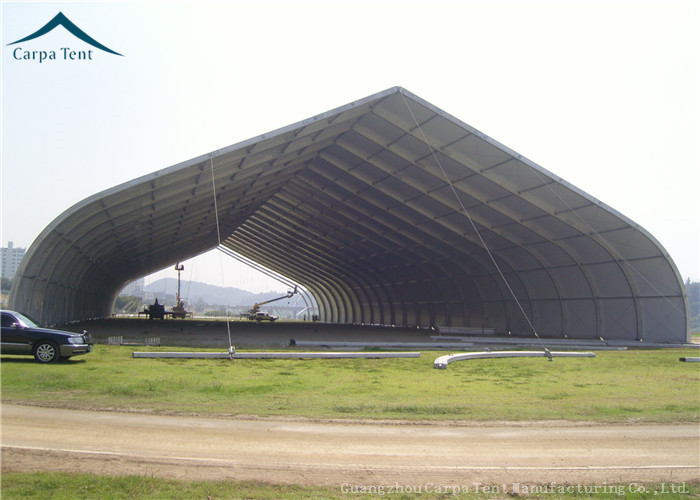 Aircraft Prefabricate Hangar Tent Large Span 30m * 40m Industrial