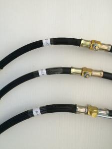 China Diesel Fuel Pipe for ZS1125 rubber with copper water drain cock factory
