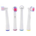 Round Electric Toothbrush Heads Replacement Improve Oral Hygiene RoHS Certified