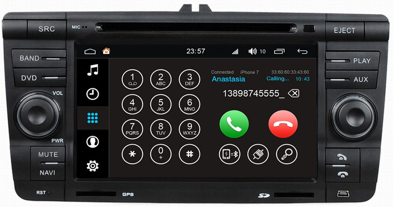 Ouchuangbo auto gps navi audio S200 platform android 8.0 for Skoda Octavia support USB SWC AUX wifi bluetooth