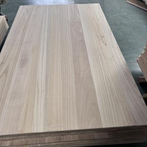 China Furniture with Natural Wood or Bleached Custom Lumber Wood Paulownia/Poplar Furniture factory