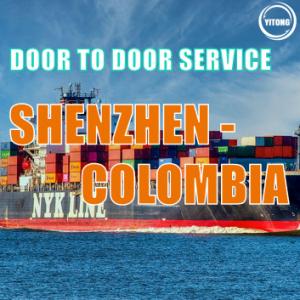 China Shenzhen To Colombia Door To Door International Shipping Service NVOCC certified factory