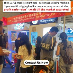 Personalized Phone Case Vending Machine Automatic Printing Kiosk For High Foot