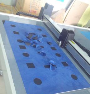 China Printing rubber blanket cnc cutting machine half cutting for transfer printing factory