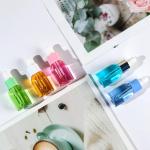 Transparent Skin Care Serum Dropper Bottle PET Plastic Sealing Type Pump Sprayer