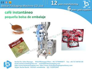 China Instant coffee packaging machine for three side sealing bags BSTV-160A factory