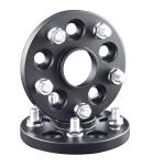 25mm Forged Aluminum Hub Centric Wheel Adapters for SUBARU Bolt Pattern 5x100 to
