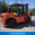 12 Tons Forklift Diesel CPCD120 Diesel Operated Forklift