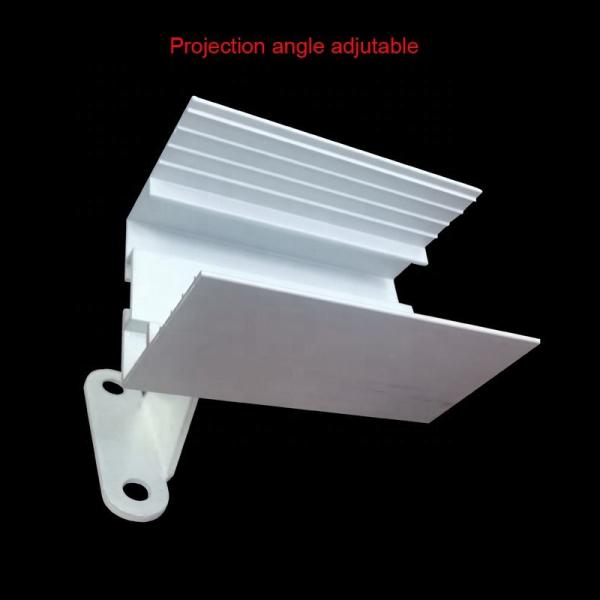 Outdoor LED Linear Wall Grazer Light 24W RGB 4 Sides Bendable For Curved Wall