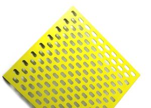 China Customized 0.3mm Aluminum Perforated Panel Round Hole Square Hole Slotted Hole factory
