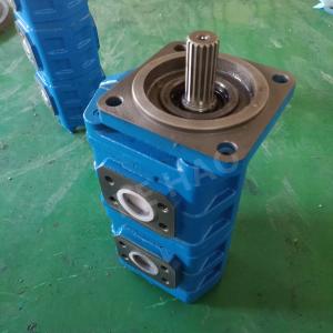 China CBGJ Double Pump Square cover Spline Compact Original Gear Pump For Engineering Machinery And Vehicle factory