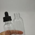 Transparent Black Personalization Dropper Dispenser Bottles with Cap Type