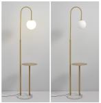 wireless charging marble wooden matel coffee table floor lamp bedside standing
