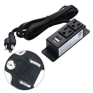 Mountable Conference Table Socket Phone Charger , Conference Room Table Inserts