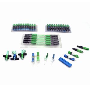 Fiber Adapter Connectors SC APC UPC Fast Connector for Field Mounting in FTTH