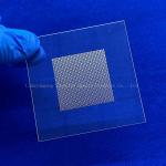 Heat Resistant Fused Silica Quartz Glass Plate Clear Drilled Laser Quartz Glass