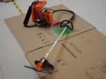 Gas / Petrol lawn mower and strimmer for garden and agriculture