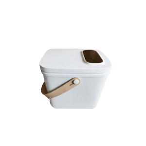 China ABS 2023 White Vacuum Moisture-proof Pet Food Storage Container for Dog and Cat Snacks factory