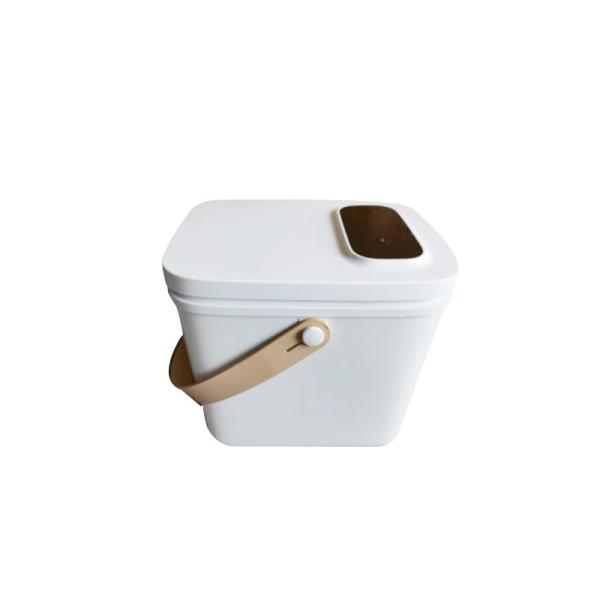 Small Rice Barrel Quadrate Dog Food Sealed Moisture-proof Storage Tank for Cat