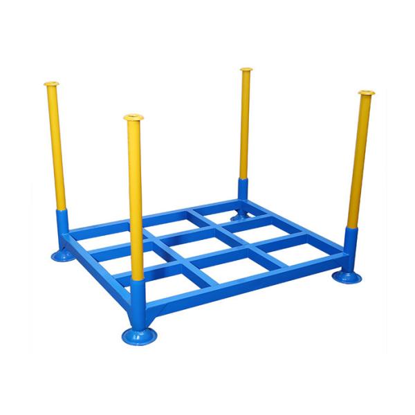 China Powder Coating Steel Stackable Warehouse Racks Pallet Heavy Duty factory