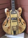 New High quality Archtop guitar jazz electric guitar bigsbys tremolo hollow body