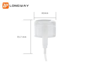 China Compact 33mm Plastic Lotion Pump For Makeup Remover Packaging Crashproof factory