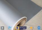 590g Satin Weave Anti - Corrosion 0.45mm E-Glass Silicone Coated Fiberglass