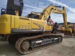 Six Cylinder Turbocharged 38T SK380D Used Kobelco Excavator