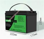 48V 100AH Lead Acid Motorhome Leisure RV Batteries For Solar Energy