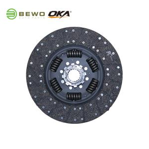 China 1878 002 024 Double Disc Heavy Duty Truck Clutch Disc Rebuild With Hub Plate factory