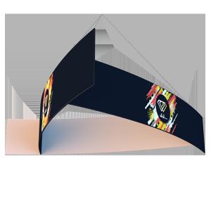 China EZ Sky Tube Pinwheel Trade Show Hanging Banners From Overpass 48Ibs factory