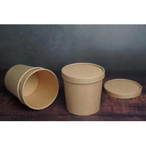 480ml/ 16oz Biodegradable Soup Tubs With Lids
