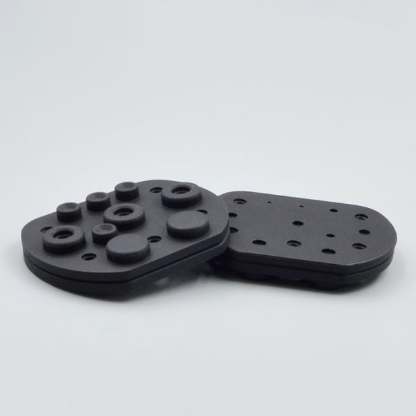 Professional Custom Silicone Pads/Nozzle Pads, Custom Silicone Irregular