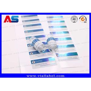 Holography 3ml / 2ml Small Bottle Sticker Printing With Custom Phramaceutical