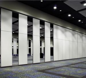 China Wooden Sound Proofing Folding Sliding Partition Walls STC Standard factory