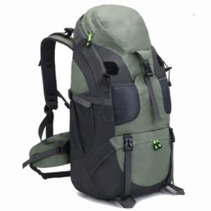 China Custom 50l Water Resistant Outdoor Sports Bag Travel Climbing Hiking Backpack factory