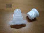 Small Baby Food Pouch Caps , Durable Plastic Spout Caps Color Customied