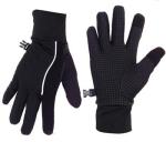 Black Outdoor Sport Gloves Camping Driving Touch Screen Warm Lining