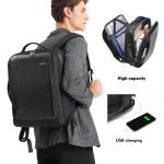 High quality custom logo business usb charging mochila 15.6 inch laptop bag pack