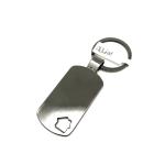 Siliver Zinc Alloy Metal Keychain Holder For Souvenirs