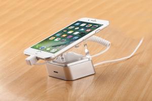 China COMER secure holder for tablets anti-theft security display alarm devices for retail mobile stores factory
