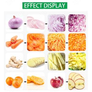 Multifunctional Vegetable Slicer Vegetables Slicing And Cutting Machine