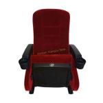 Luxury Red Velvet VIP Cinema Seating With Plastic Cup Holder / Movie Theater