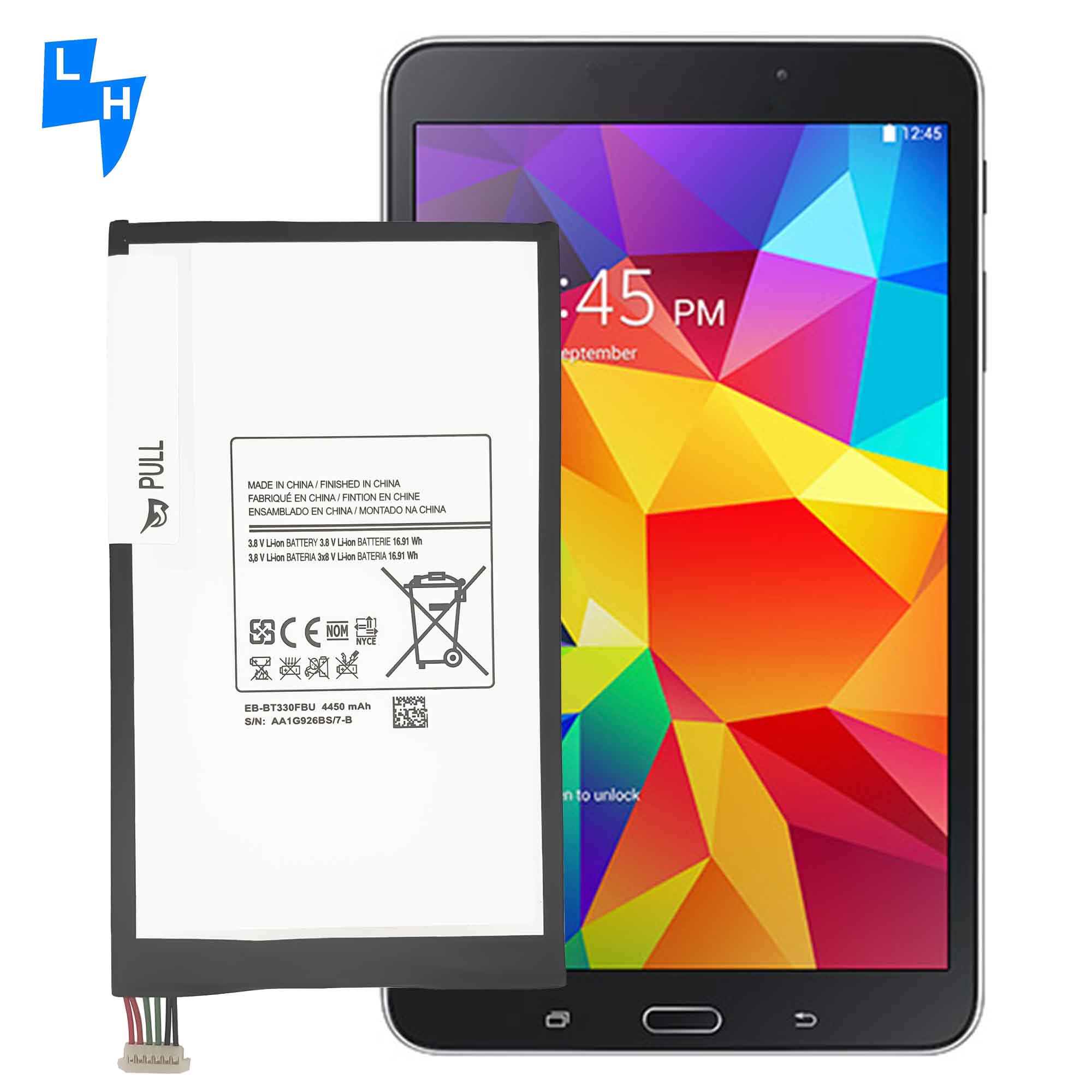 EB-BT330FBU Rechargeable Li-ion Battery for T330 T331 T335 8.0 inch 2014 SAM Tab Durable