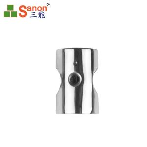 China Wall Mounted Stainless Steel Bathroom Fittings Glass Balustrade Clamps 12mm factory