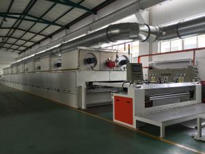 China Gas Direct Heating Nonwoven Production Line / Fabric Making Machine High Speed factory