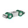Buy cheap 23-26mm Silent Sliding Door Roller 30kg Capacity 304 Stainless Steel from wholesalers